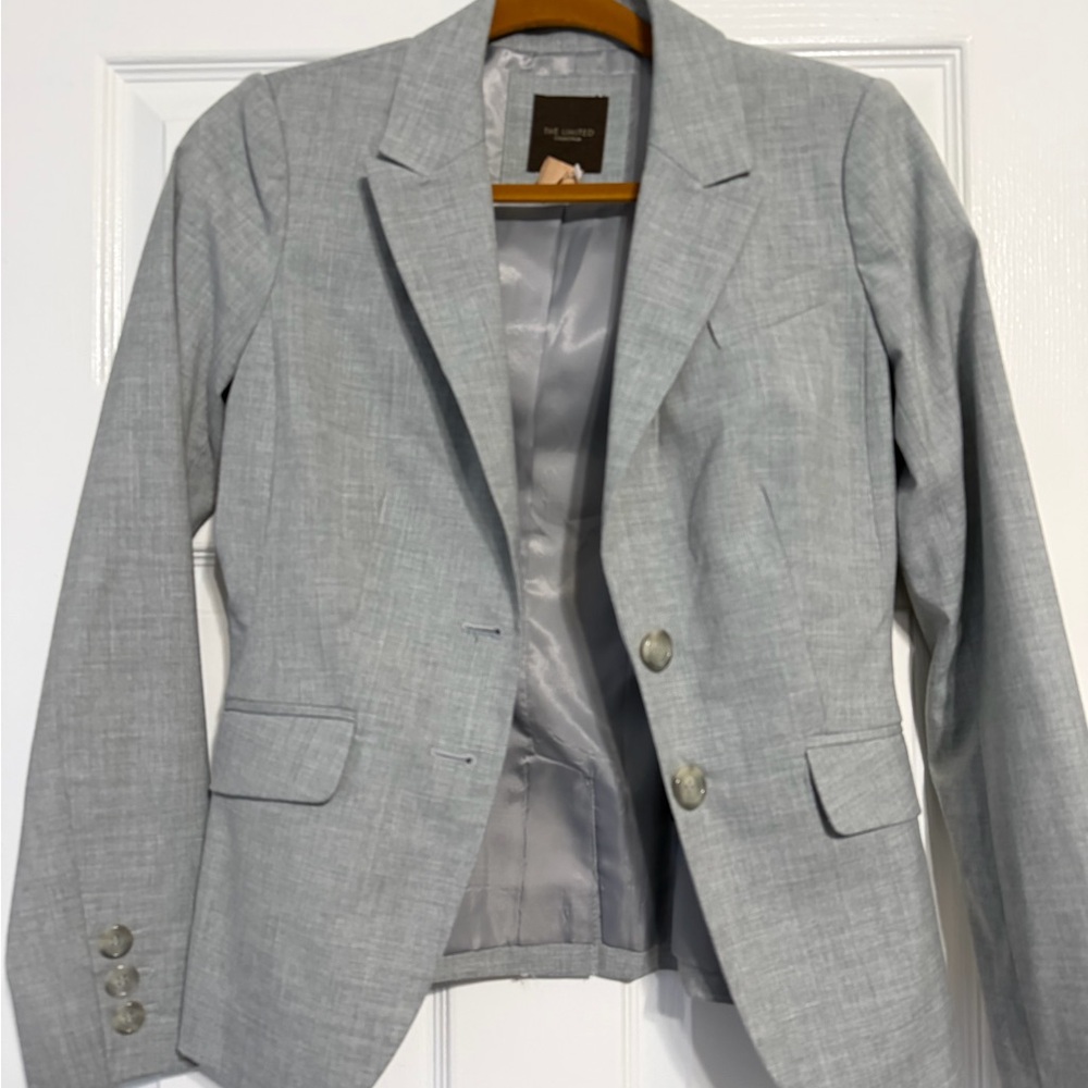 The Limited Light Gray Women's Blazer
